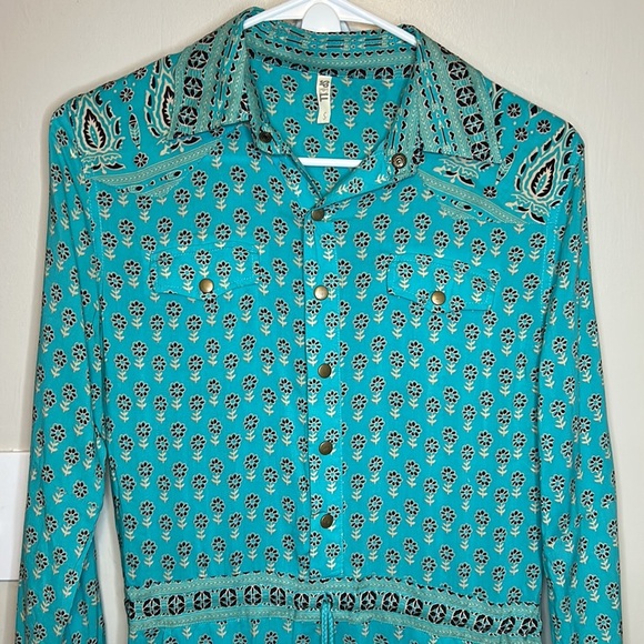 Spell & The Gypsy Collective Gypsiana Paisley Print Romper New Size Small - Picture 5 of 16